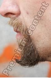 Mouth Man White Slim Bearded